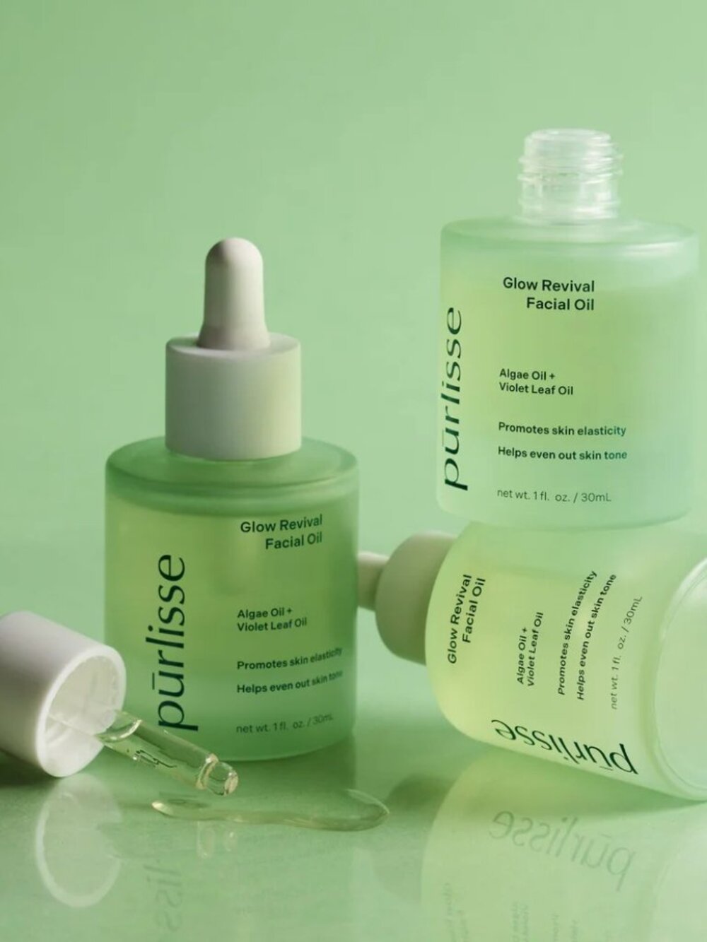 Purlisse Glow Revival Facial Oil - Full Size 30mL